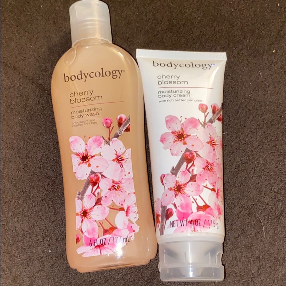 Bodycology body wash and lotion